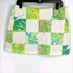 Womens Lilly Pulitzer skort skirt Size 10